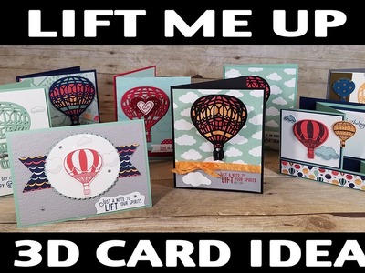 Stamping Jill - Lift Me Up Bundle 3D Card Idea