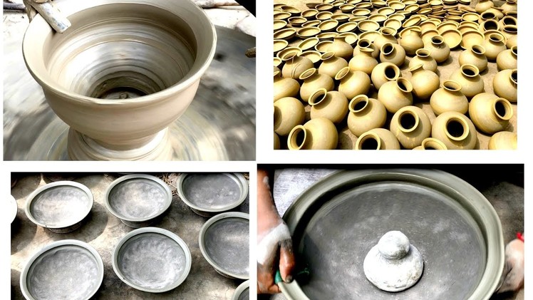 The most satisfying pottery. Handmade stuffs from clay