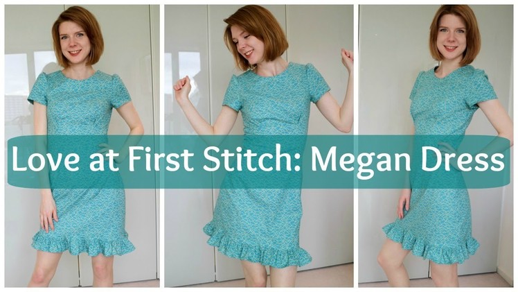 Tilly and the Buttons Megan Dress with a Ruffle Hack