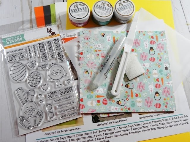 UNBOXING | Simon Says Stamp Card Kit | March 2017 | Some Bunny