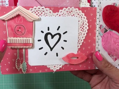 Valentines flipbook and bday card share