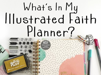 What's In My Illustrated Faith Planner