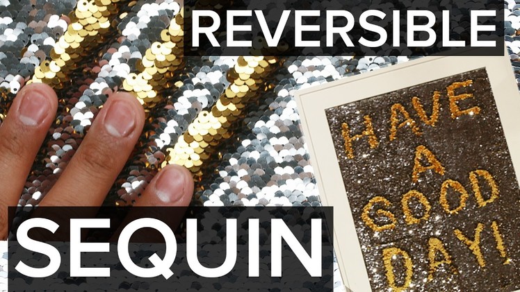 4 Creative Ways To Use Reversible Sequin Fabric