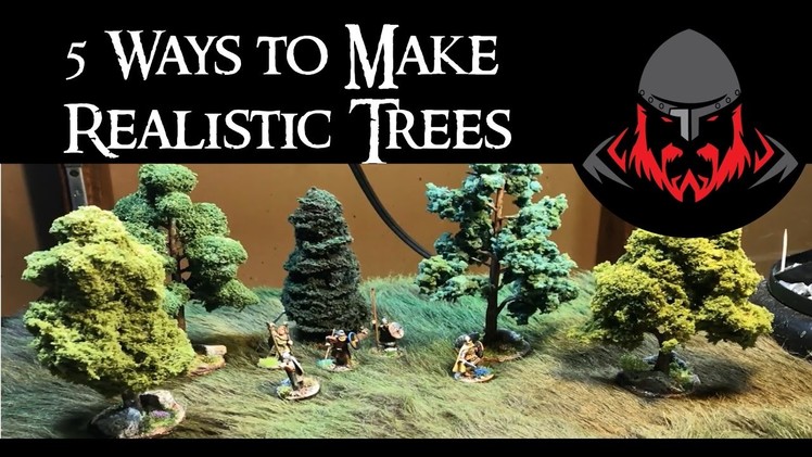 5 Ways to Make Realistic Wargaming Trees