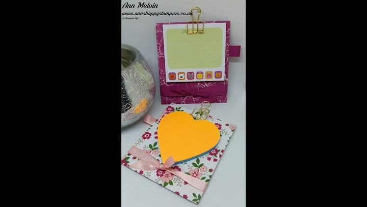 #6 New Catalogue Week, cute Mini Clipboard for sticky notes