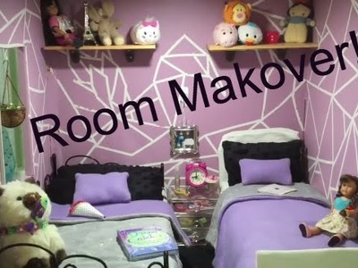 American girl doll Room makeover