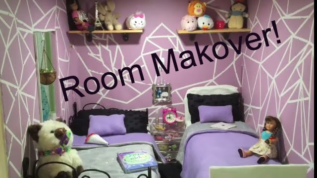 American girl doll Room makeover