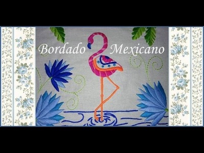 ♥ Bordado Mexicano ♥ Flamenco ♥ 1.2