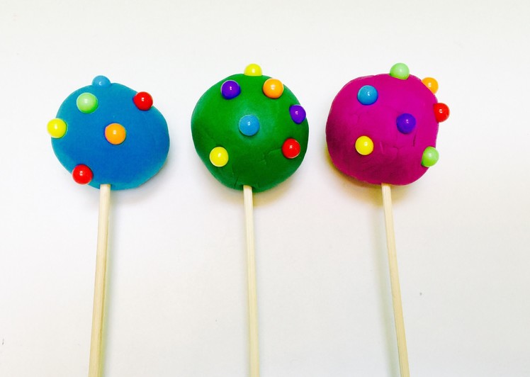 Candy Surprise Play-Doh Rainbow Lollipops Eggs