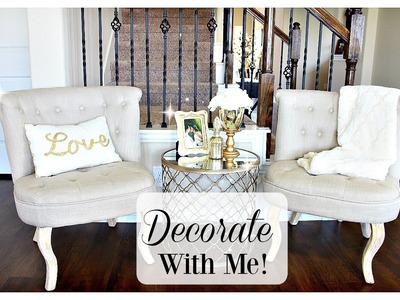 Decorate With Me | Sitting Area, Living Room