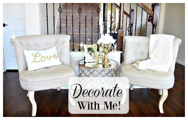 Decorate With Me | Sitting Area, Living Room