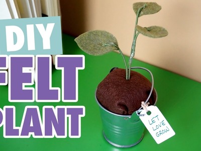 DIY Felt Plant - HGTV Handmade