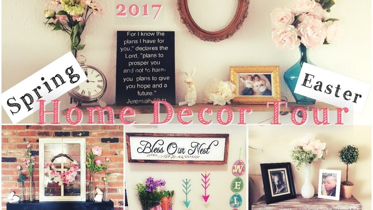 EASTER & SPRING HOME DECOR TOUR | Shabby Chic Farmhouse |Momma From Scratch