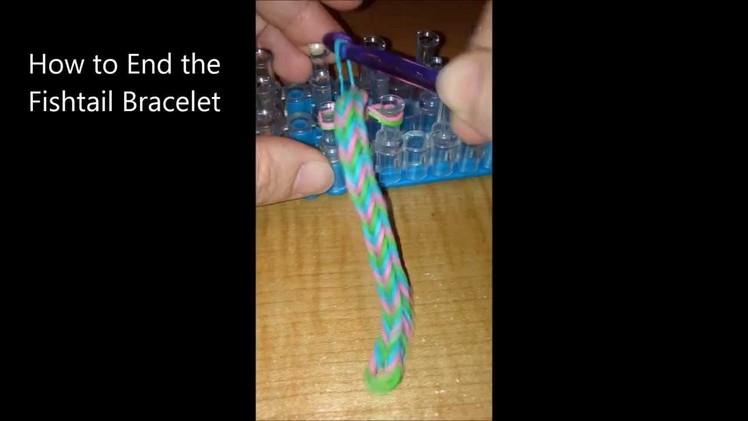 End a Fishtail Bracelet