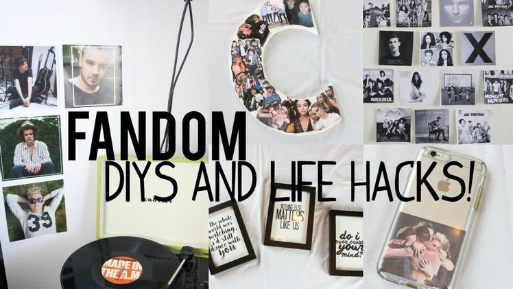 FANDOM DIYS AND LIFE HACKS! |MIDORIYUKIDAWN