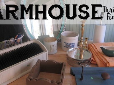 Farmhouse Thrift Store Haul | Thrifty Finds