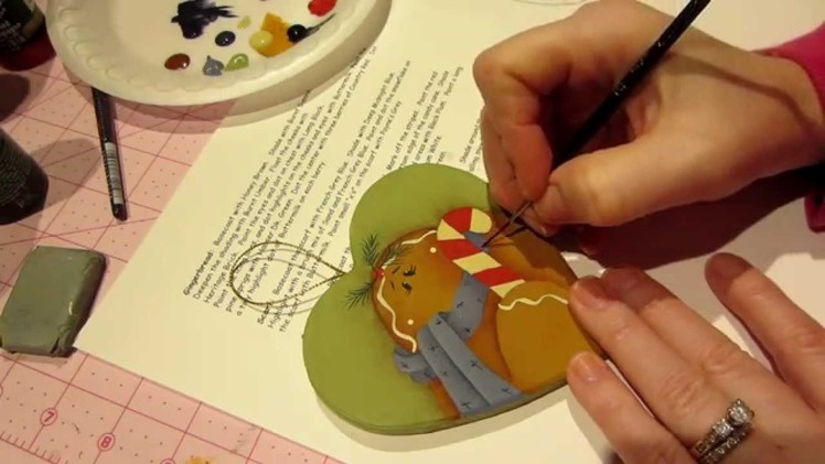 Holiday Ginger painting tutorial Part 2