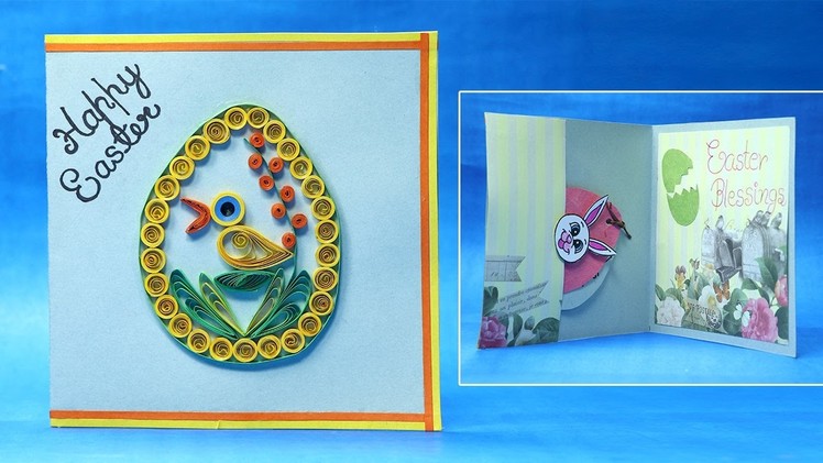 Homemade Easter Cards - Quilling Easter Egg Card Step by Step