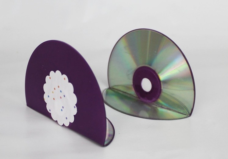 How to Bend a CD for Crafting
