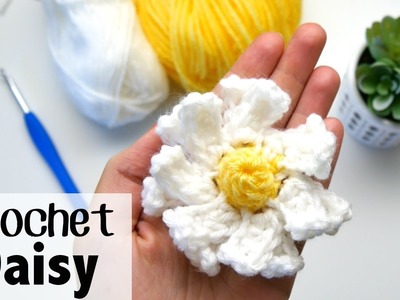 How to Crochet a Daisy Flower