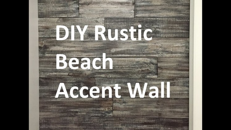 How to Layer or Pile Stain for a Rustic Beach Look