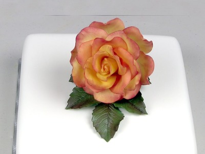 How to Make .: Large Rose using Easy Rose Cutter (JEM)