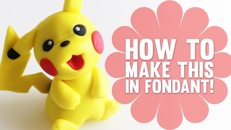 How to make Pikachu - Pokemon Cake Decorating Tutorial