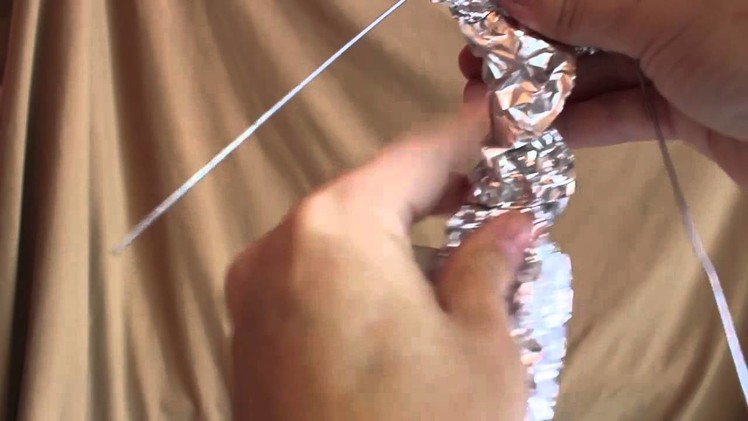 How to Put Foil on your OOAK Armature - MakingFairies.com - SculptUniversity.com