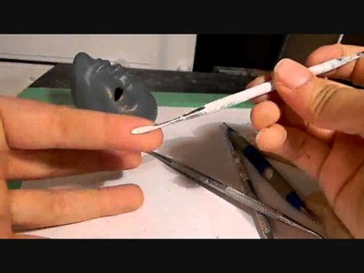 How to sculpt lips. mouth out of clay **Tutorial**