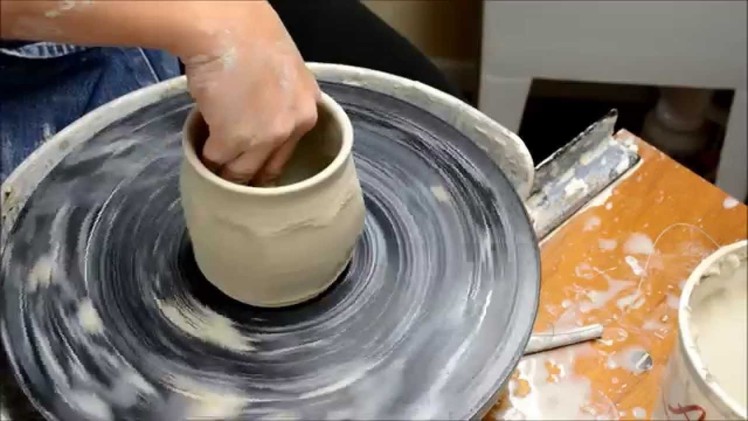 How to Throw a Faceted Cup on the Potter's Wheel