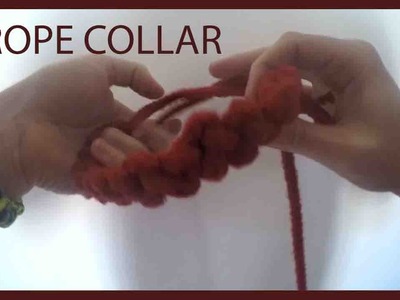 How to tie a Rope Collar