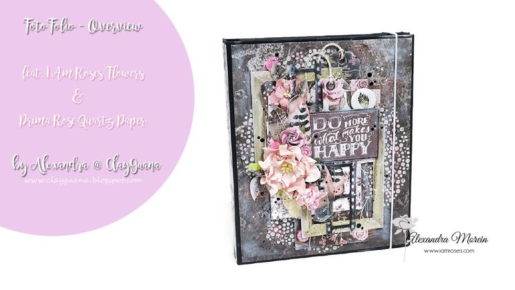 IAR & Prima "Rose Quartz" Folio Style Album - Overview