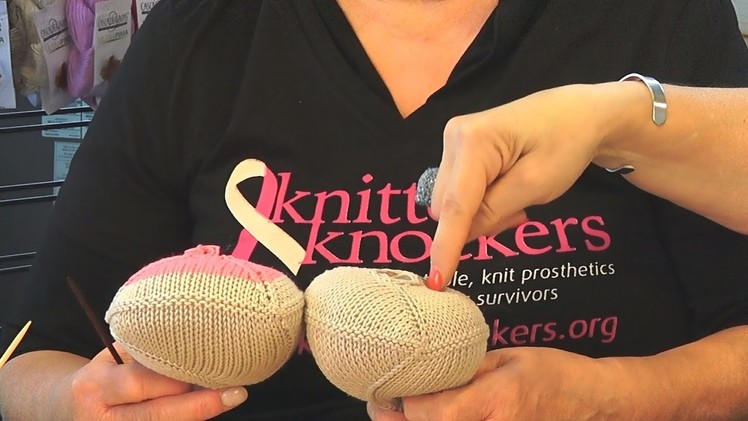 KnittedKnockers.org - Bottoms Up Knitted Knockers Tutorial for DPN