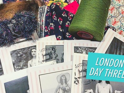 Knitting & Stitching Show :: London Vlog Day 3