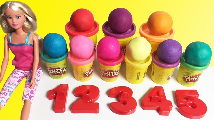 Learn To Count with PLAY DOH Numbers! 1 to 9 - Counting Numbers - Learn Numbers for Kids
