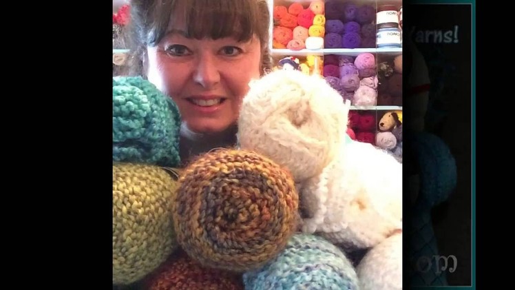 Live Video - How to Work With Boucle' Bumpy Yarns