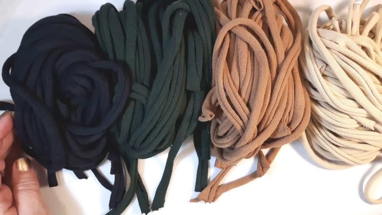 Make your own T-shirt Cords