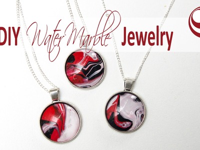 Make Your Own Water Marble Jewellery