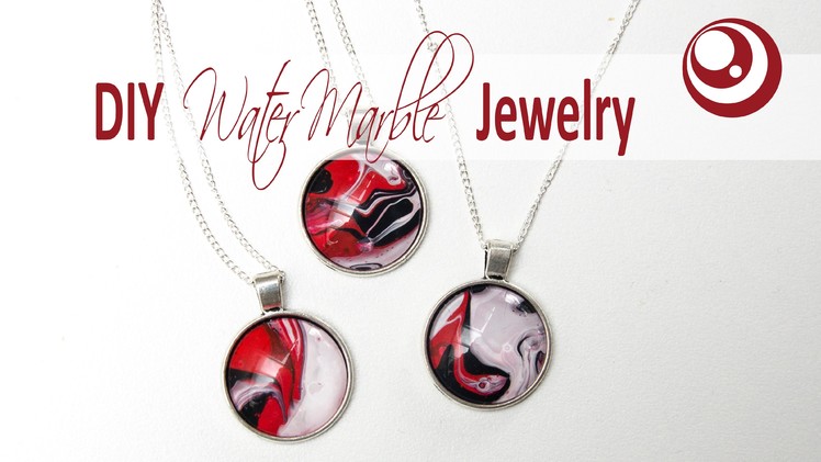 Make Your Own Water Marble Jewellery