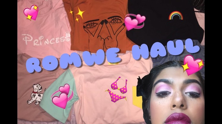 MY ROMWE HAUL (CLOTHES + MAKEUP BRUSHES) | Cas Jerome