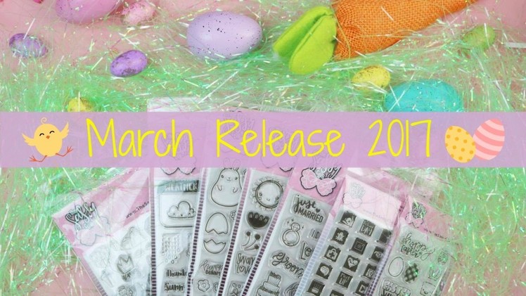 New March Stamp Release