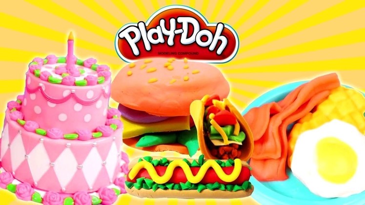 New Play Doh Video ???? Cooking Play Doh Food ???? Play Doh Cooking Playdough Creations