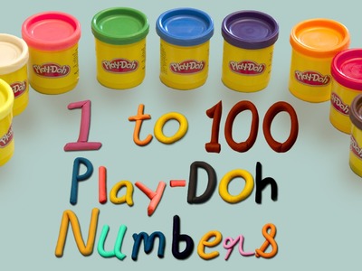 Numbers Song | Learn Numbers 1 to 100 | Play Doh Numbers