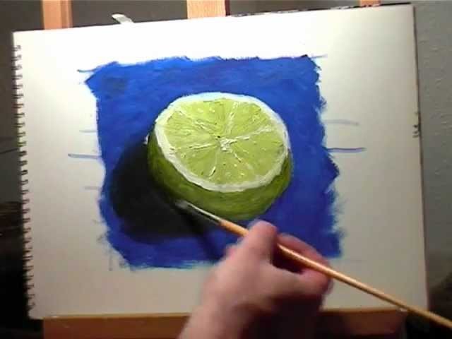 Oil Painting Lesson 2 - How to Paint a Simple Still Life