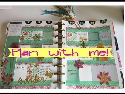 Plan With Me! | Happy Planner Dashboard and Weekly Layout