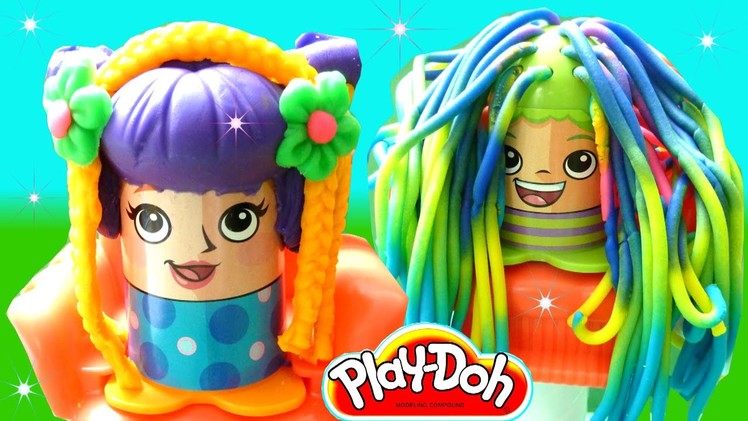 Play-Doh Crazy Cuts Hair Cut Salon Playset - Design Beautiful Play-Doh hair by "Rainbow Collector"