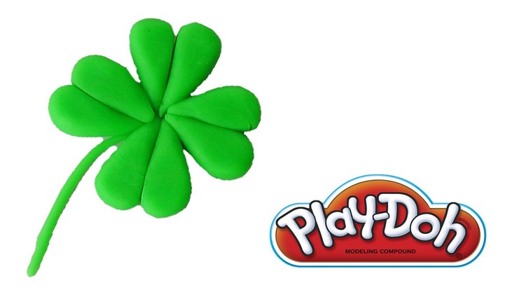 Play Doh Four Leaf Clover