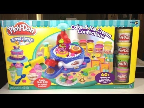 Play-Doh Huge Sweet Shoppe Ice Cream and Cake Maker Play Set More than 40+ Accessories
