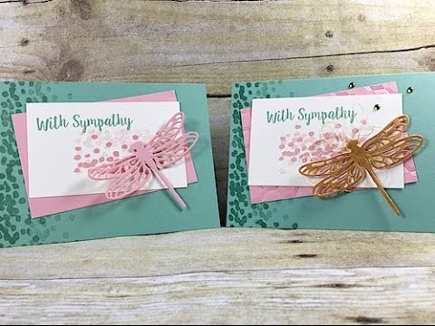 Simply Simple NOW or WOW Flash Card - With Smpathy Dragonfly by Connie Stewart