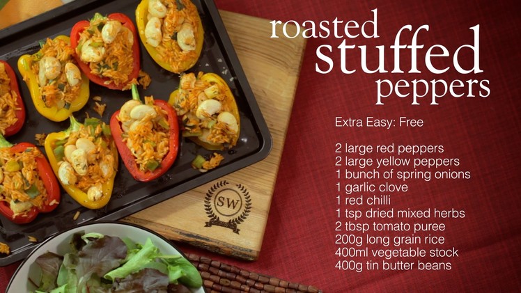 Slimming World roasted stuffed peppers recipe